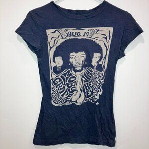 Blue Jimi Hendrix Tee